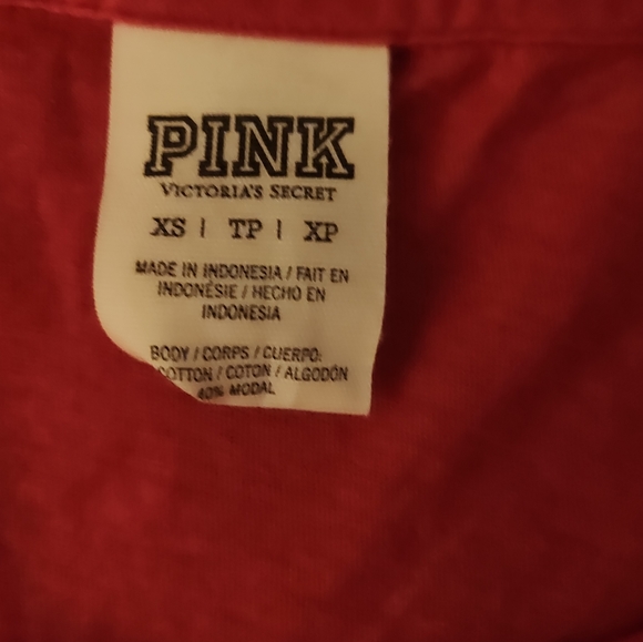 RARE Victorias secret PINK Ombre top with socks and leggings XS - Picture 10 of 10